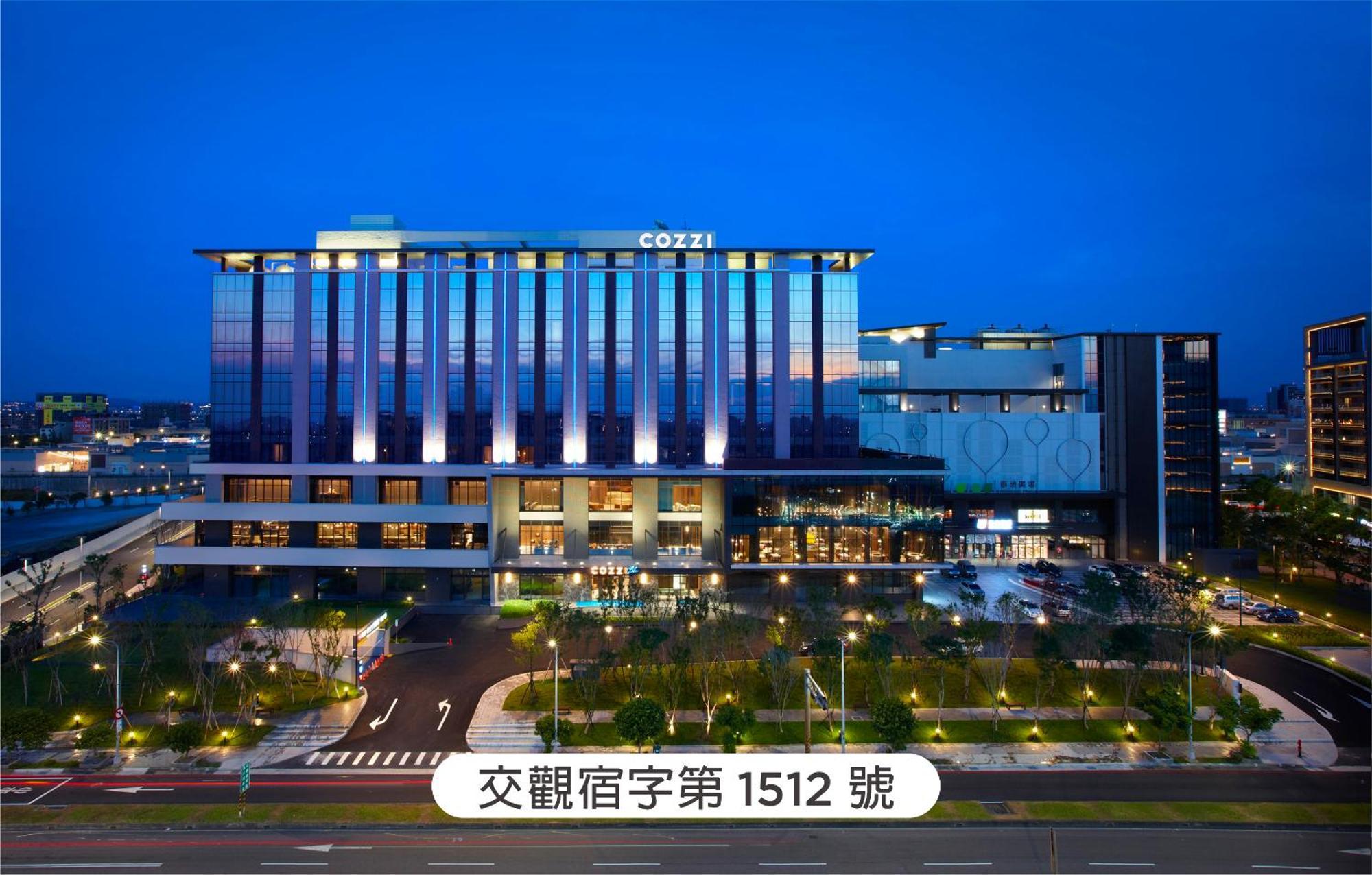 COZZI Blu Hotel Zhongli Exterior foto Cozzi Hotel, Taoyuan International Airport